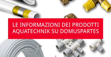 I prodotti Aquatechnik sul portale DOMUSPARTES