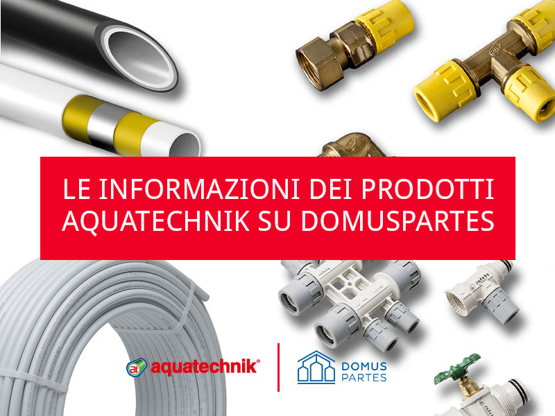 I prodotti Aquatechnik sul portale DOMUSPARTES