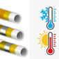 Tubi multistrato: temperature massime e resistenza al gelo